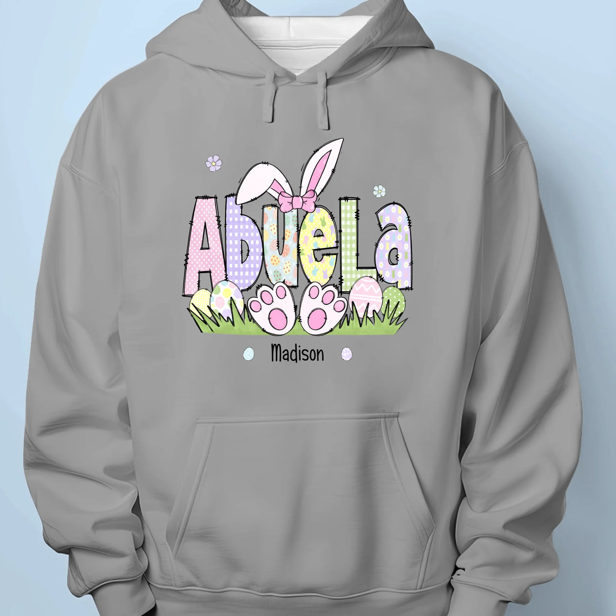 Mama’s Love Is As Soft As A Bunny - Family Personalized Custom Unisex T-shirt, Premium T-shirt, Hoodie - Easter Gift For Mom, Grandma