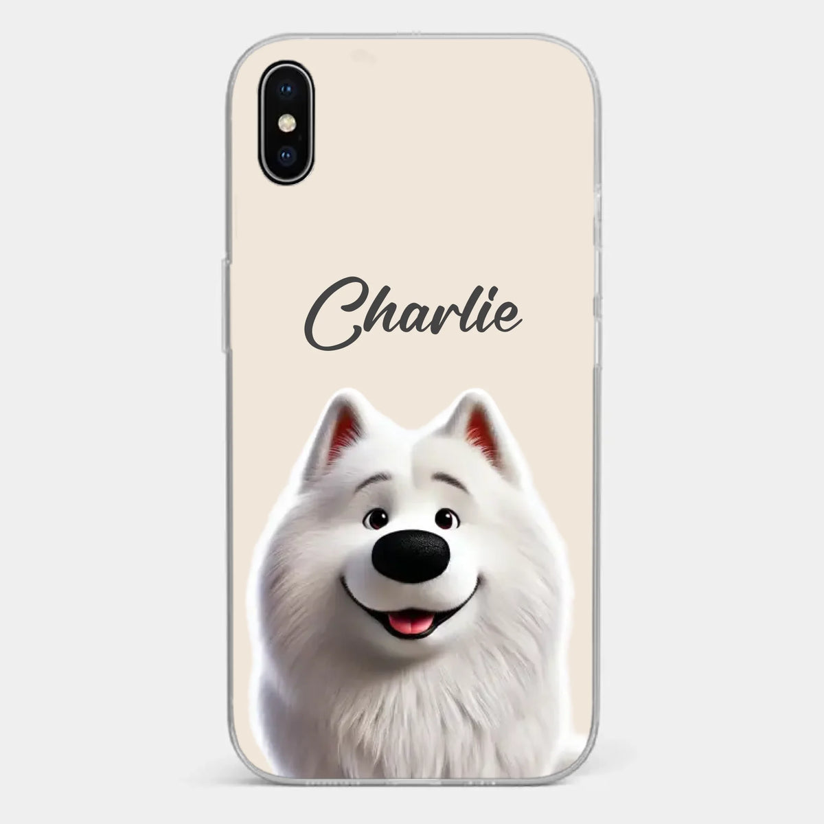 Little Snoot, Big Love - Dog & Cat Personalized Custom Clear Phone Case - Gift For Pet Owners, Pet Lovers