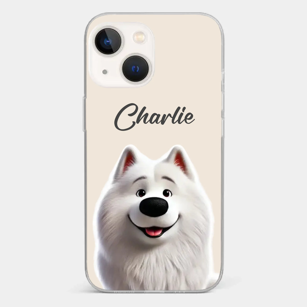 Little Snoot, Big Love - Dog & Cat Personalized Custom Clear Phone Case - Gift For Pet Owners, Pet Lovers