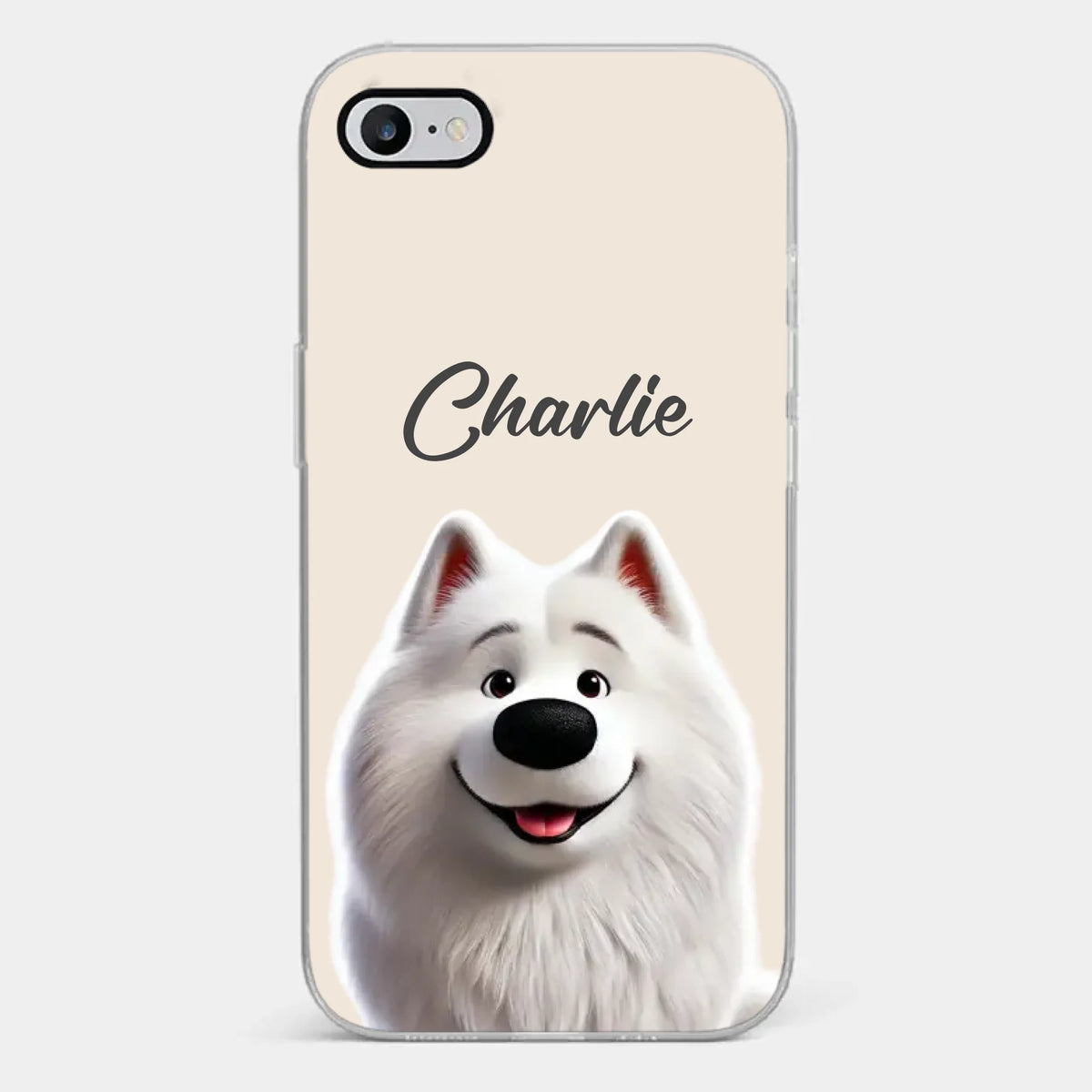 Little Snoot, Big Love - Dog & Cat Personalized Custom Clear Phone Case - Gift For Pet Owners, Pet Lovers