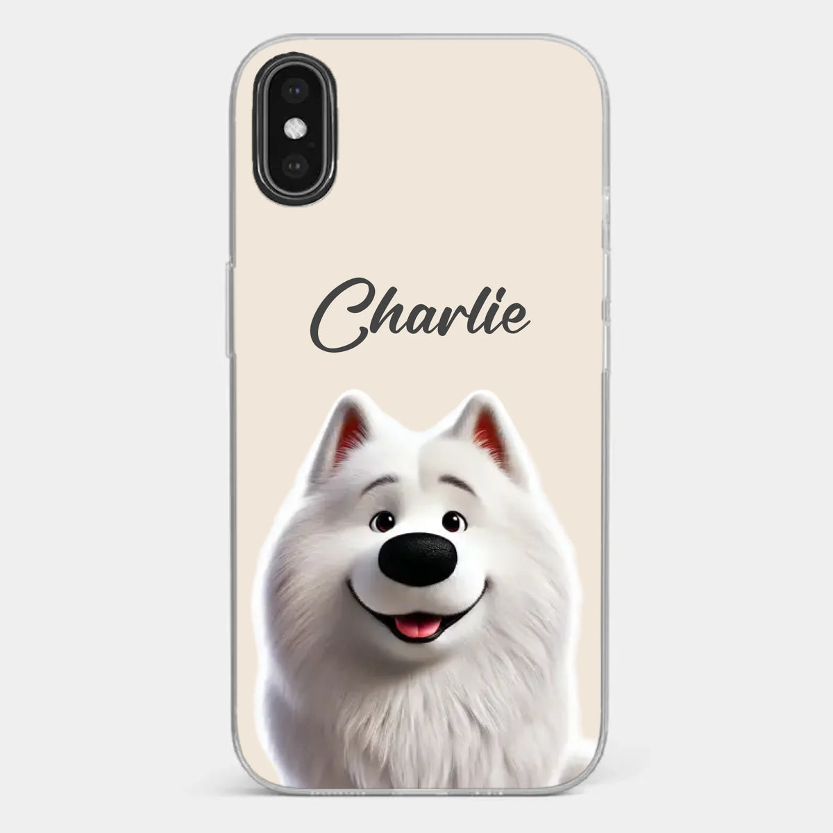 Little Snoot, Big Love - Dog & Cat Personalized Custom Clear Phone Case - Gift For Pet Owners, Pet Lovers