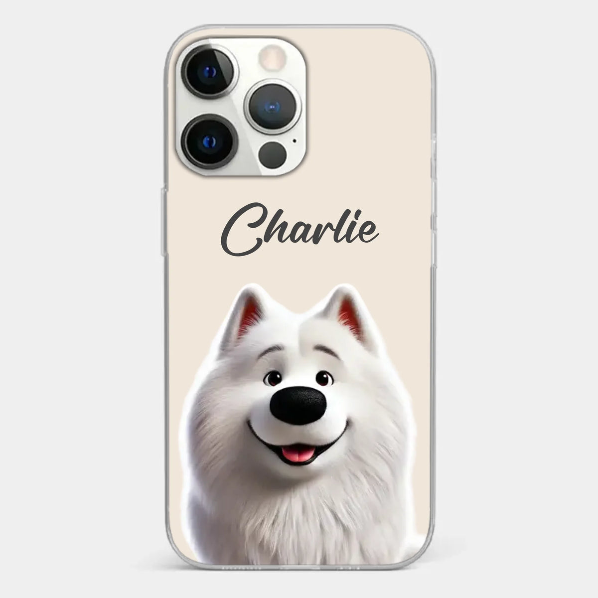 Little Snoot, Big Love - Dog & Cat Personalized Custom Clear Phone Case - Gift For Pet Owners, Pet Lovers