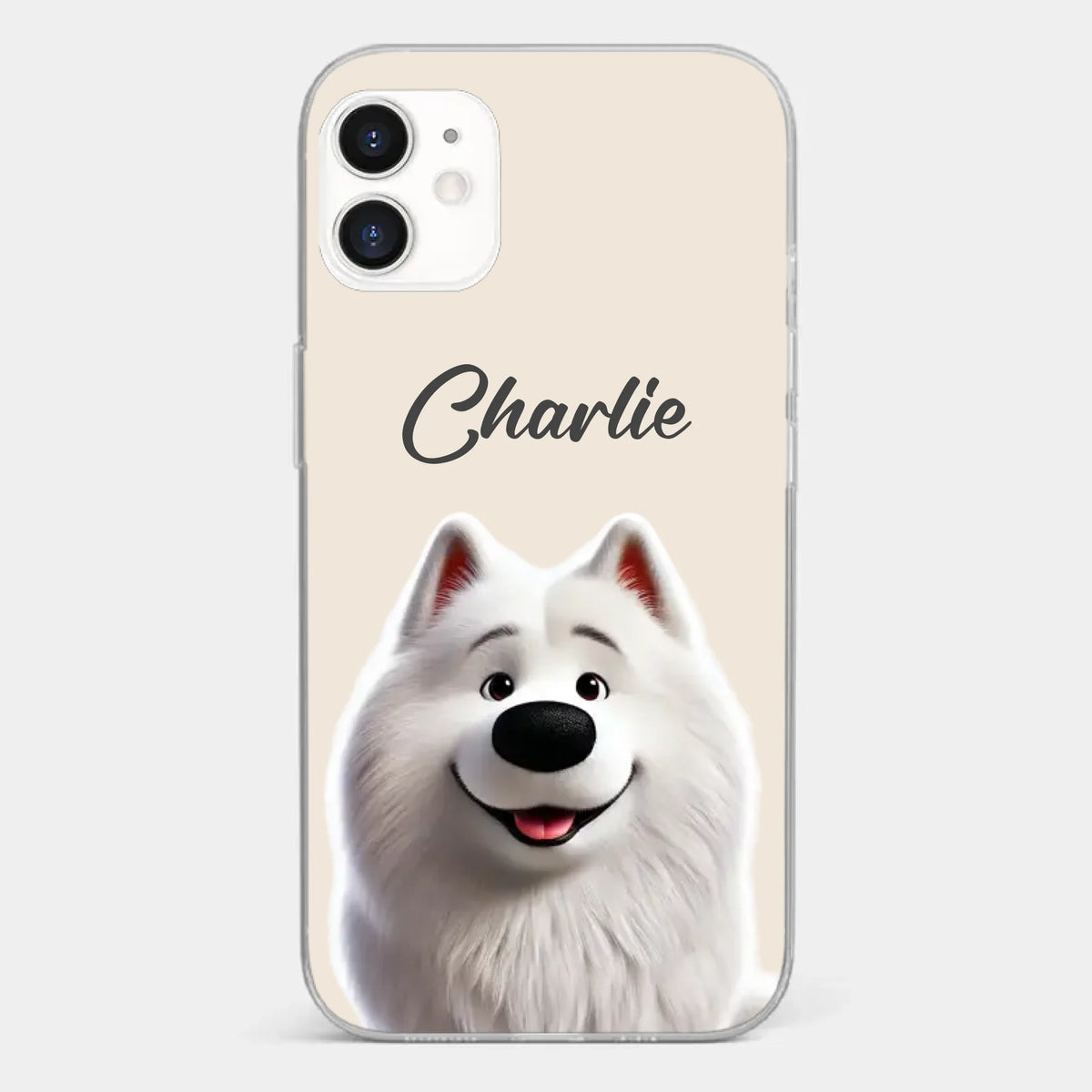 Little Snoot, Big Love - Dog & Cat Personalized Custom Clear Phone Case - Gift For Pet Owners, Pet Lovers