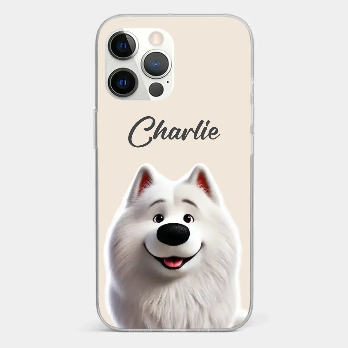 Little Snoot, Big Love - Dog & Cat Personalized Custom Clear Phone Case - Gift For Pet Owners, Pet Lovers