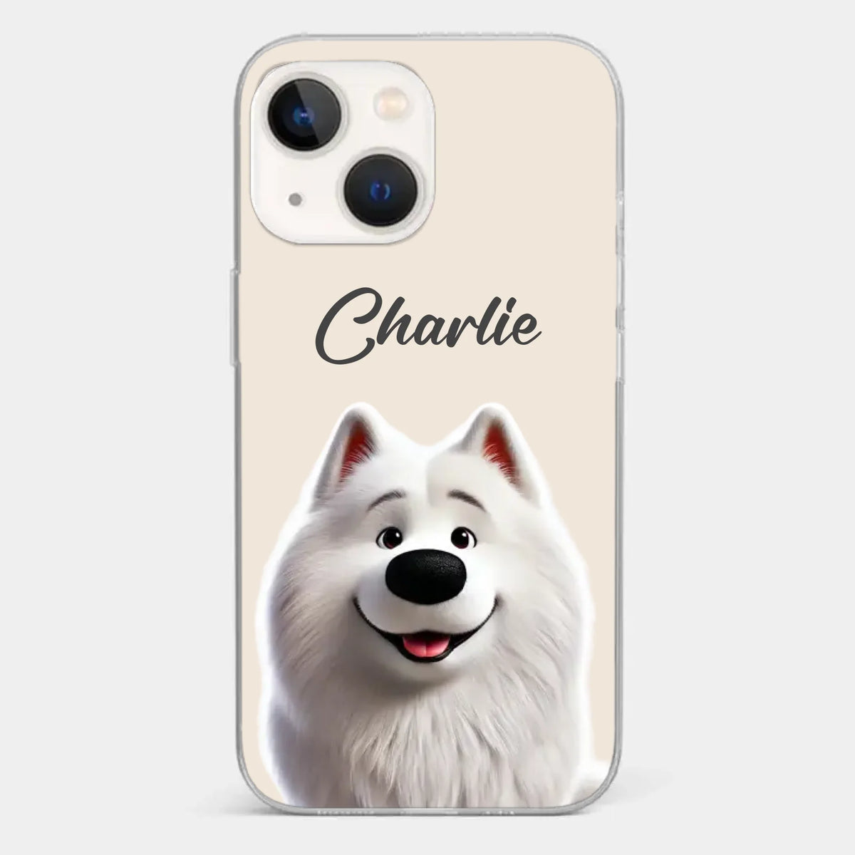 Little Snoot, Big Love - Dog & Cat Personalized Custom Clear Phone Case - Gift For Pet Owners, Pet Lovers