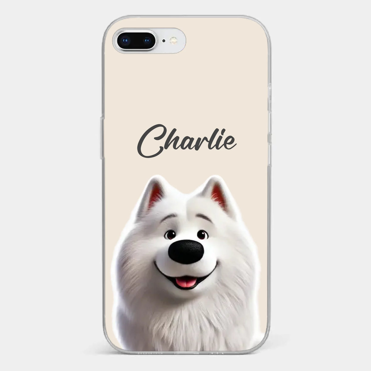Little Snoot, Big Love - Dog & Cat Personalized Custom Clear Phone Case - Gift For Pet Owners, Pet Lovers