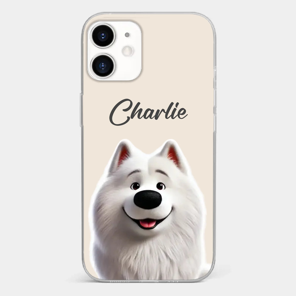 Little Snoot, Big Love - Dog & Cat Personalized Custom Clear Phone Case - Gift For Pet Owners, Pet Lovers