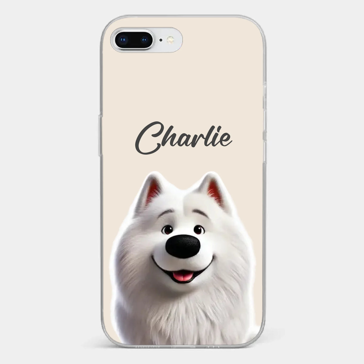 Little Snoot, Big Love - Dog & Cat Personalized Custom Clear Phone Case - Gift For Pet Owners, Pet Lovers