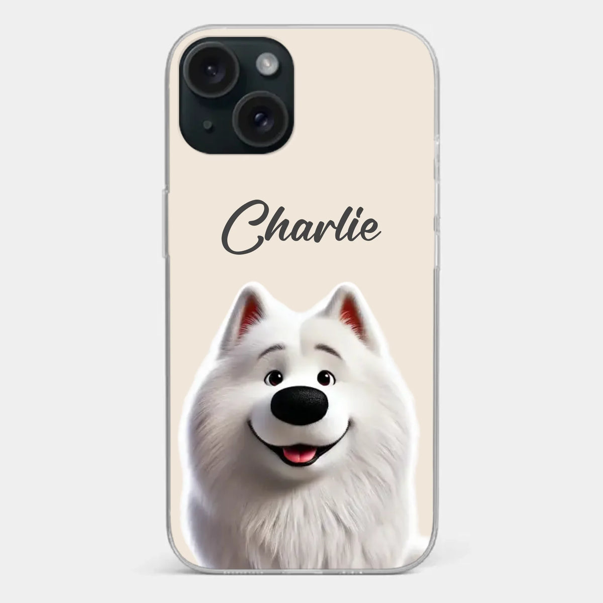 Little Snoot, Big Love - Dog & Cat Personalized Custom Clear Phone Case - Gift For Pet Owners, Pet Lovers