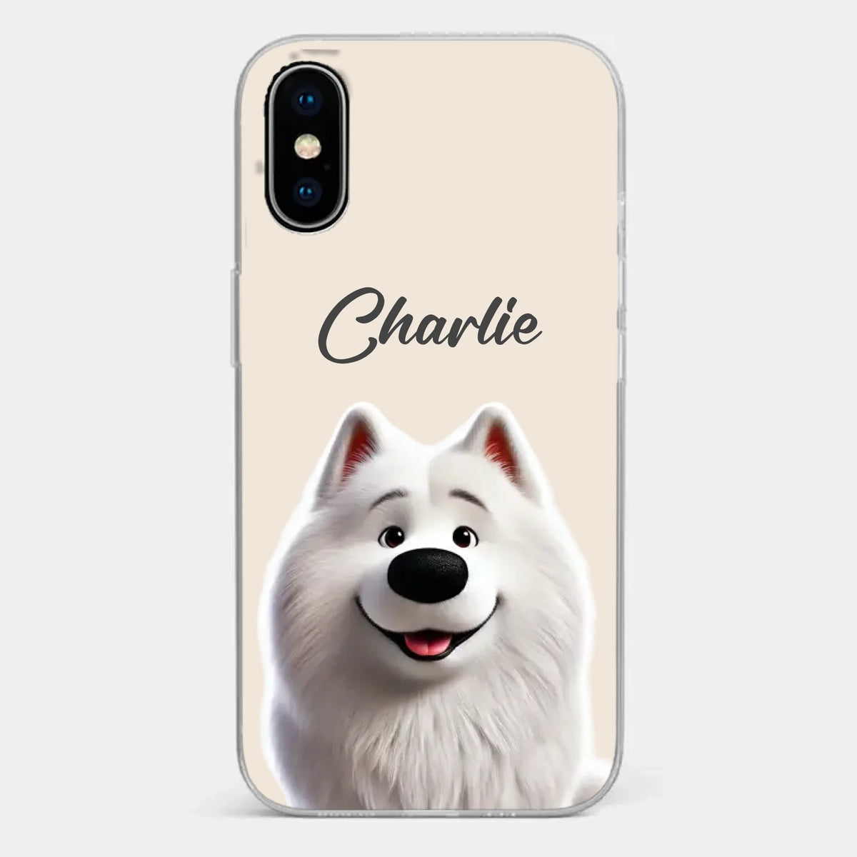 Little Snoot, Big Love - Dog & Cat Personalized Custom Clear Phone Case - Gift For Pet Owners, Pet Lovers