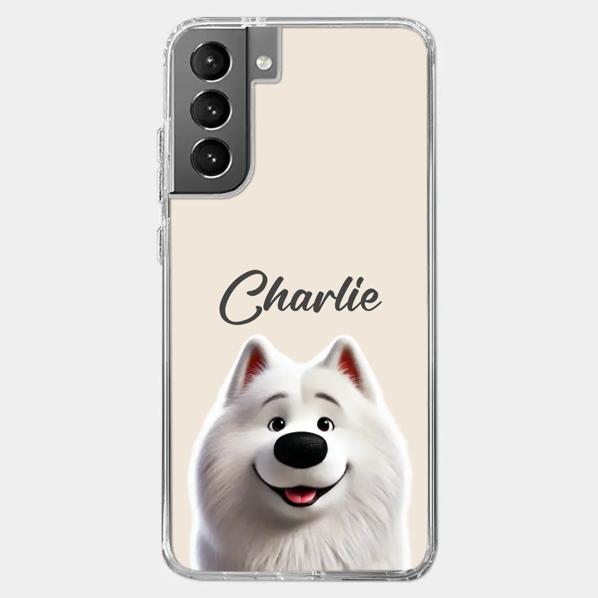 Little Snoot, Big Love - Dog & Cat Personalized Custom Clear Phone Case - Gift For Pet Owners, Pet Lovers