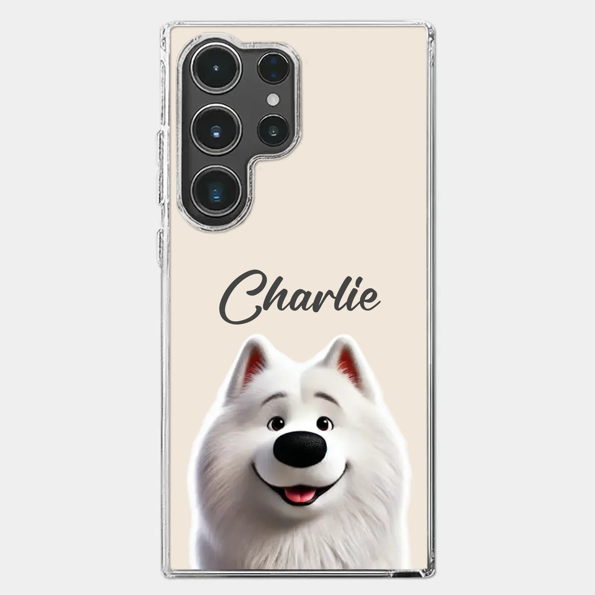 Little Snoot, Big Love - Dog & Cat Personalized Custom Clear Phone Case - Gift For Pet Owners, Pet Lovers