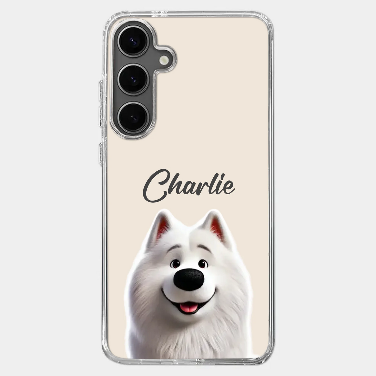 Little Snoot, Big Love - Dog & Cat Personalized Custom Clear Phone Case - Gift For Pet Owners, Pet Lovers