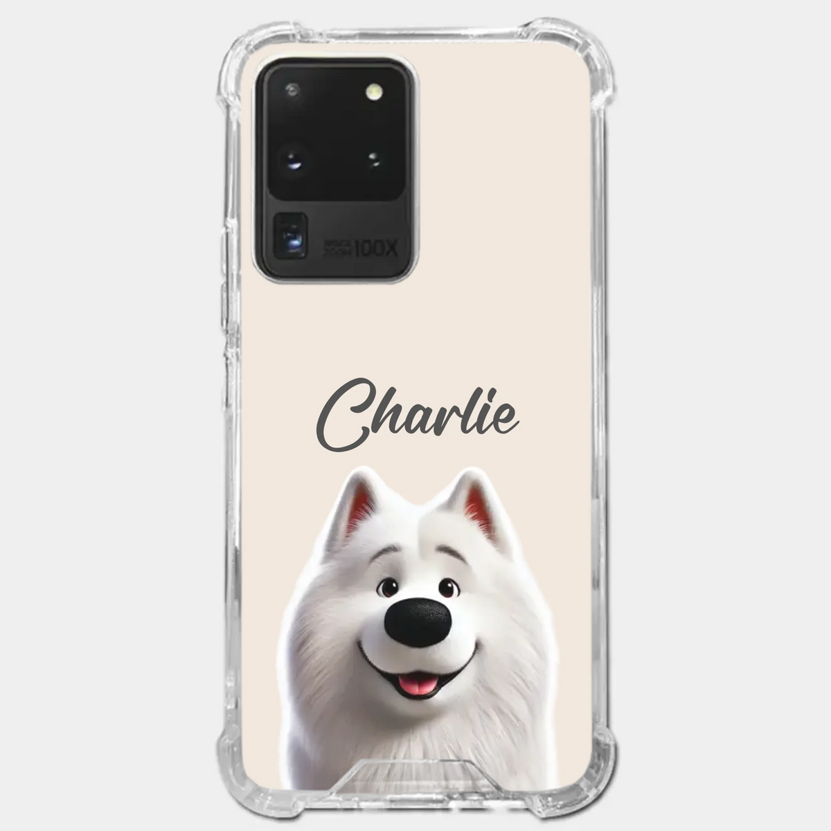 Little Snoot, Big Love - Dog & Cat Personalized Custom Clear Phone Case - Gift For Pet Owners, Pet Lovers