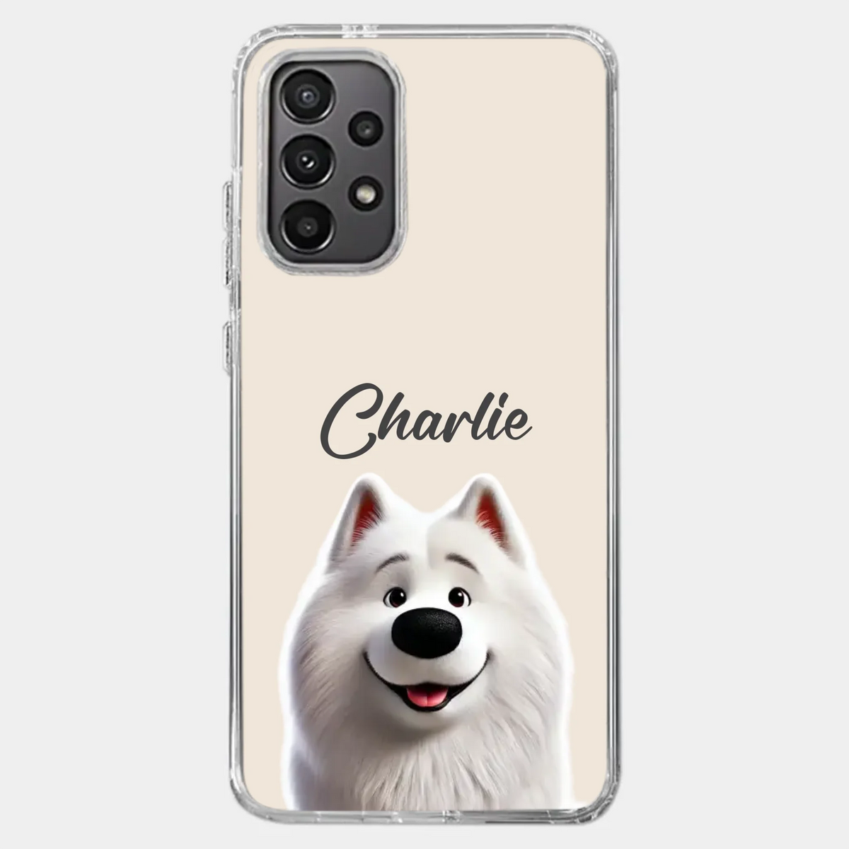 Little Snoot, Big Love - Dog & Cat Personalized Custom Clear Phone Case - Gift For Pet Owners, Pet Lovers