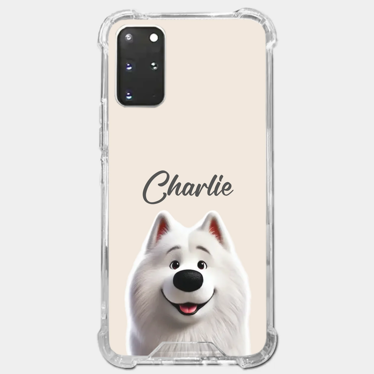 Little Snoot, Big Love - Dog & Cat Personalized Custom Clear Phone Case - Gift For Pet Owners, Pet Lovers
