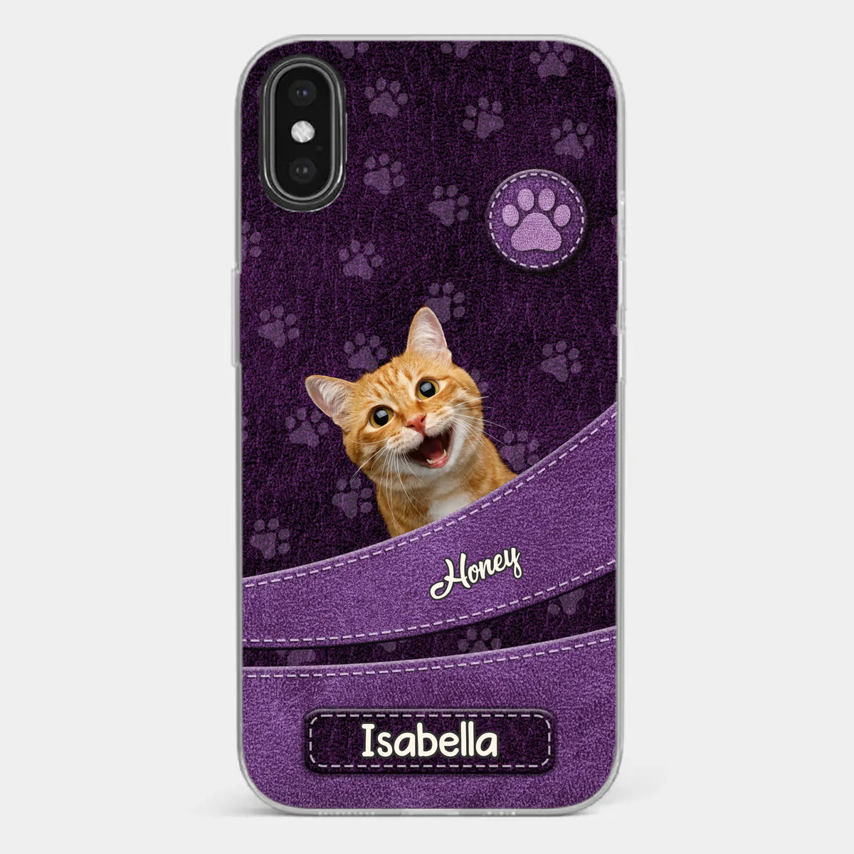 Custom Photo Unconditional Love Has Four Paws - Dog & Cat Personalized Custom Clear Phone Case - Gift For Pet Owners, Pet Lovers