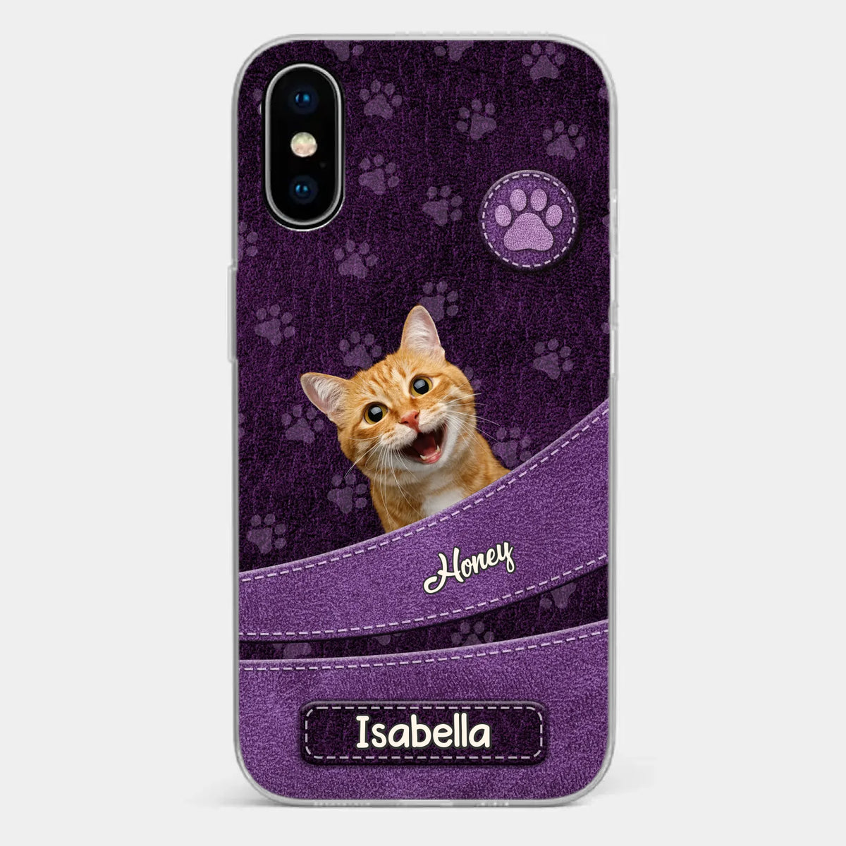 Custom Photo Unconditional Love Has Four Paws - Dog & Cat Personalized Custom Clear Phone Case - Gift For Pet Owners, Pet Lovers