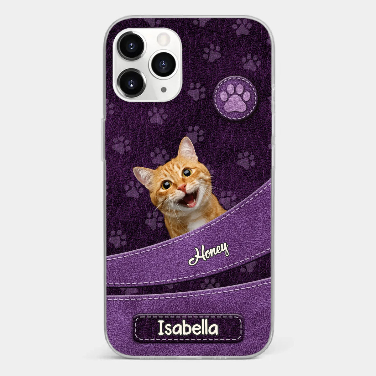 Custom Photo Unconditional Love Has Four Paws - Dog & Cat Personalized Custom Clear Phone Case - Gift For Pet Owners, Pet Lovers