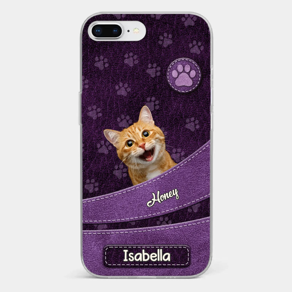 Custom Photo Unconditional Love Has Four Paws - Dog & Cat Personalized Custom Clear Phone Case - Gift For Pet Owners, Pet Lovers