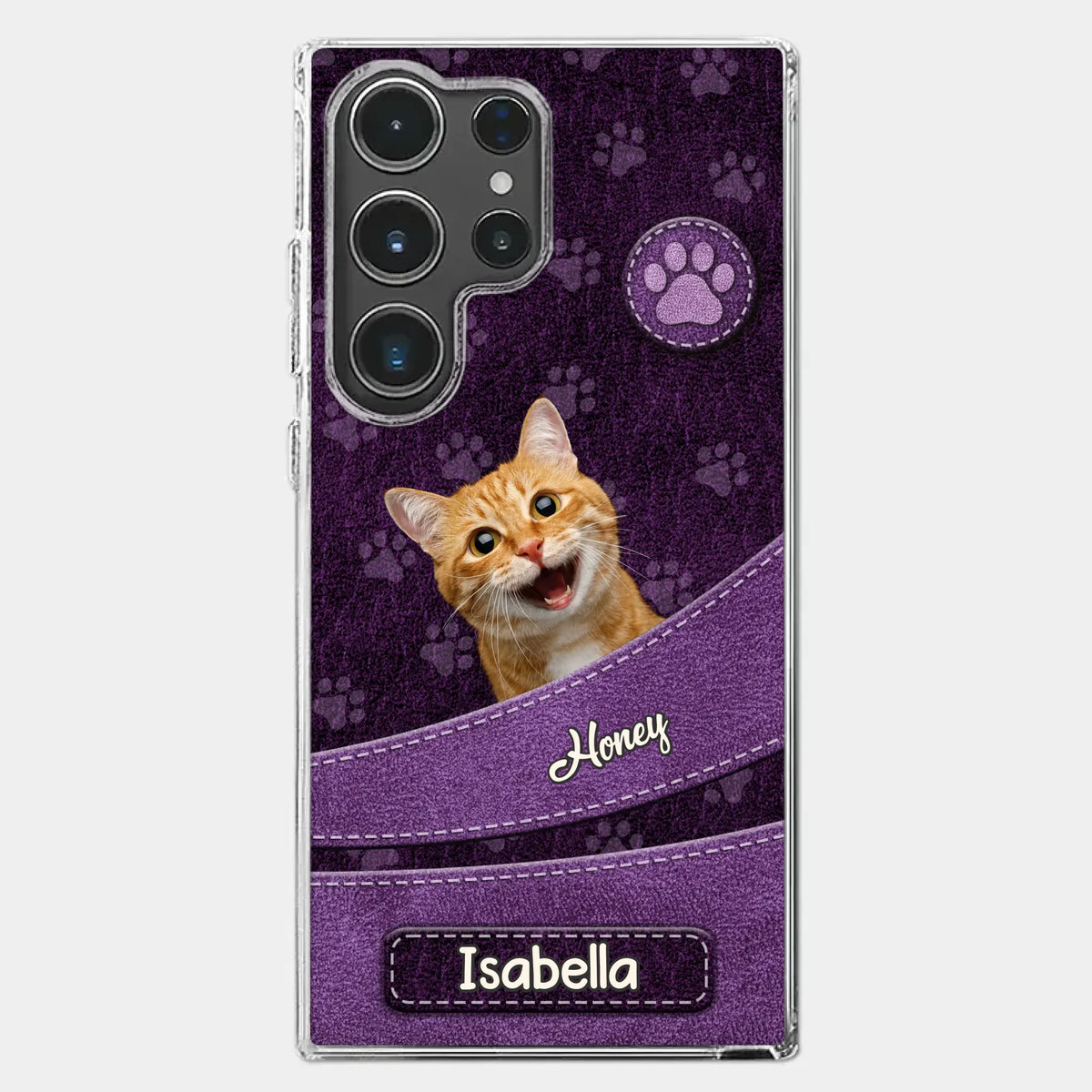 Custom Photo Unconditional Love Has Four Paws - Dog & Cat Personalized Custom Clear Phone Case - Gift For Pet Owners, Pet Lovers