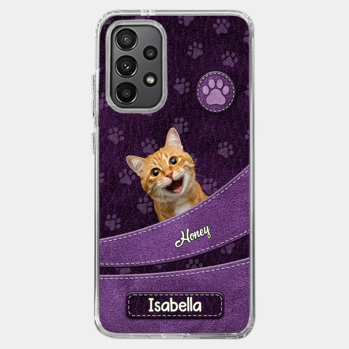 Custom Photo Unconditional Love Has Four Paws - Dog & Cat Personalized Custom Clear Phone Case - Gift For Pet Owners, Pet Lovers