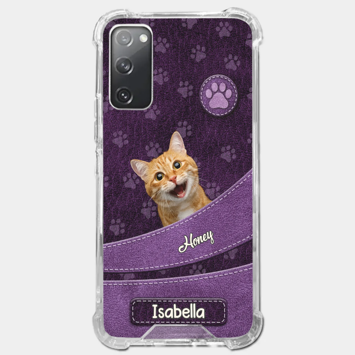 Custom Photo Unconditional Love Has Four Paws - Dog & Cat Personalized Custom Clear Phone Case - Gift For Pet Owners, Pet Lovers