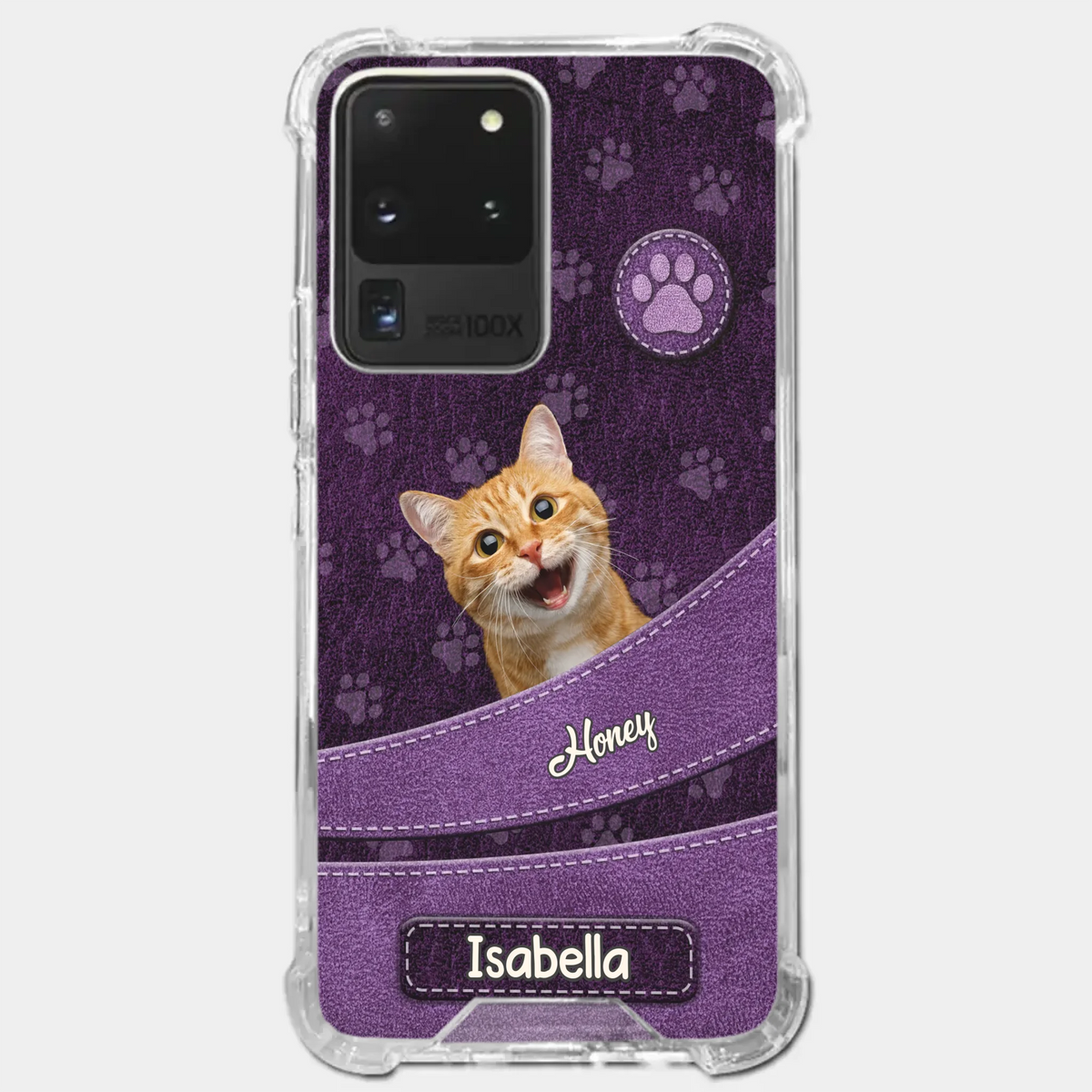 Custom Photo Unconditional Love Has Four Paws - Dog & Cat Personalized Custom Clear Phone Case - Gift For Pet Owners, Pet Lovers