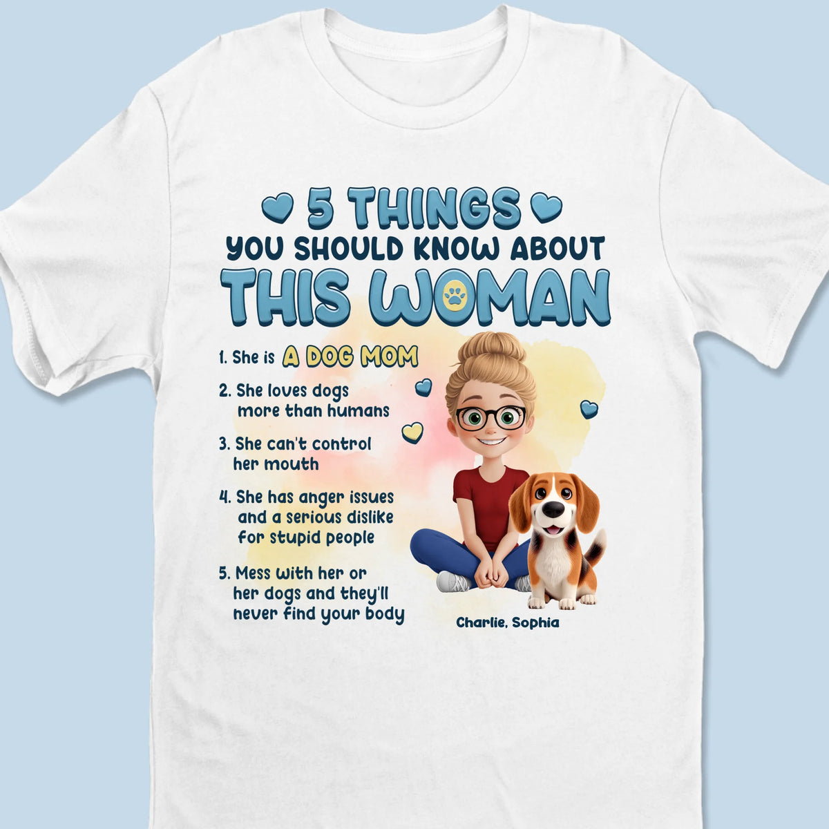 Happiness Is A Simple Wagging Tail
 - Dog Personalized Custom Unisex T-shirt, Premium T-shirt, Hoodie - Gift For Pet Owners, Pet Lovers