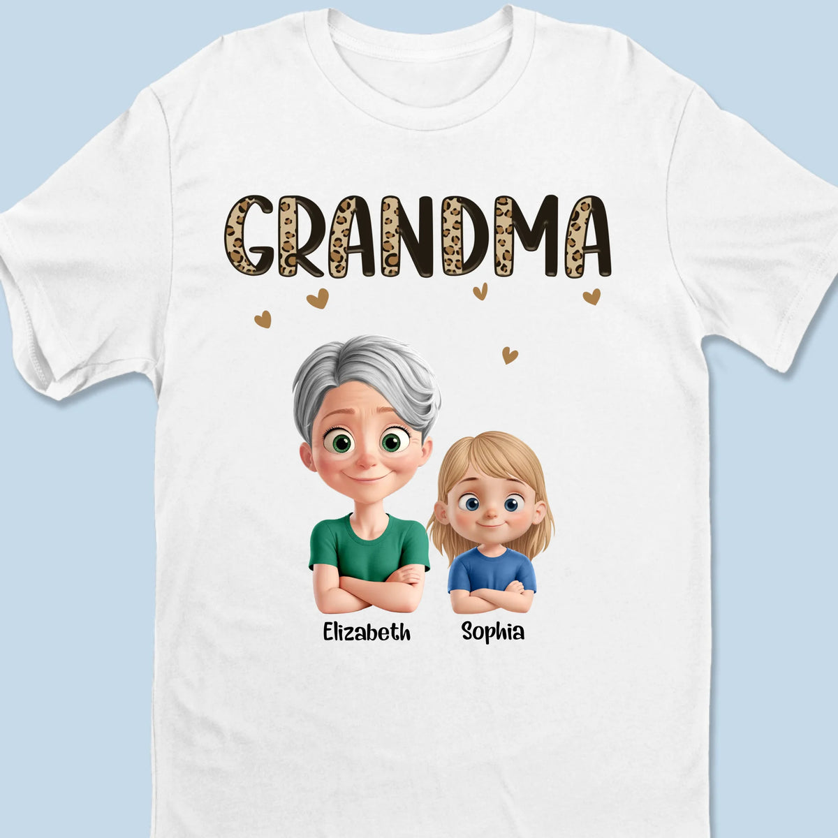 Love Grows Best In A Grandmother’s Heart - Family Personalized Custom Unisex T-shirt, Premium T-shirt, Hoodie - Mother's Day Gift For Mom, Grandma