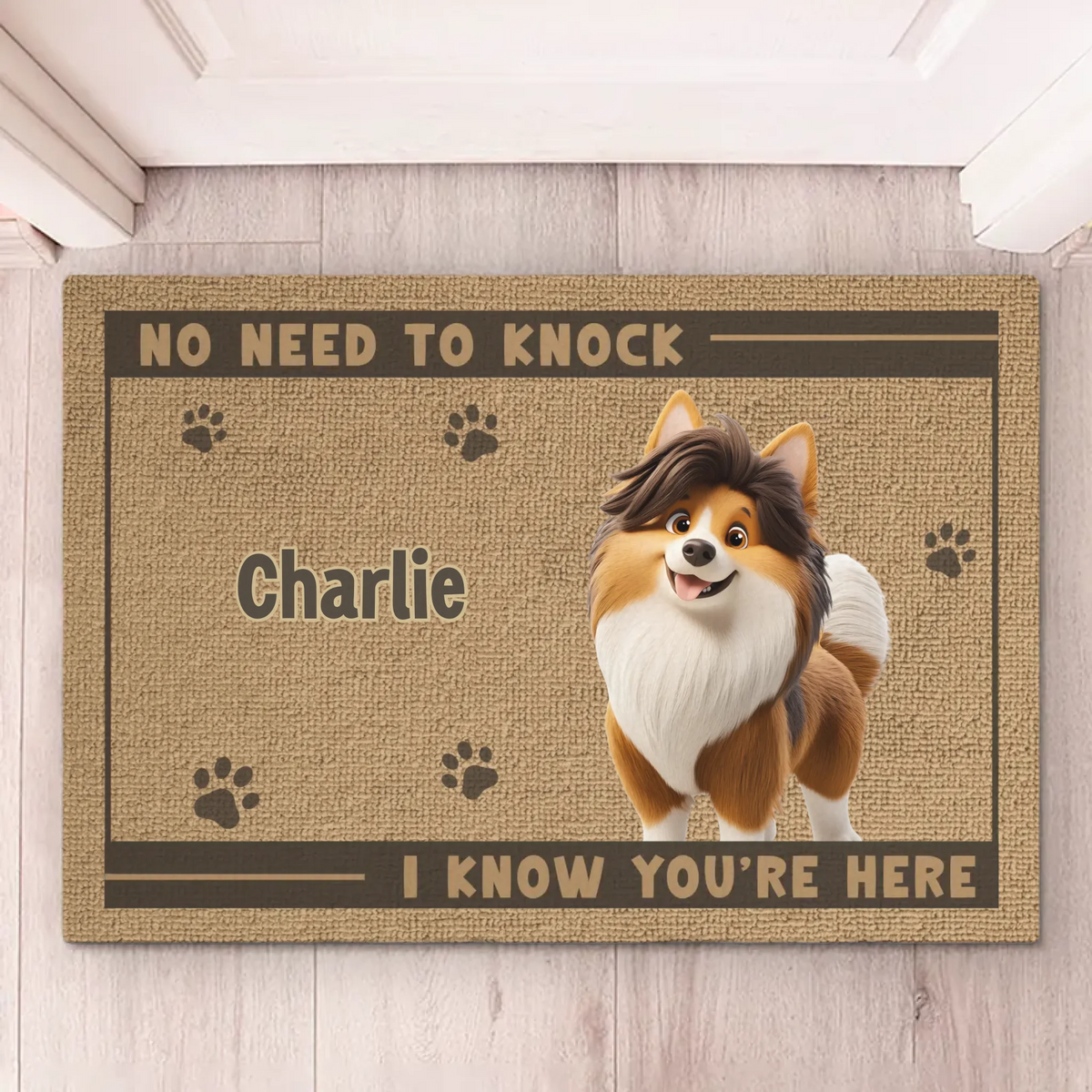 Where There Is Love, There Is A Dog - Dog Personalized Custom Home Decor Decorative Mat - House Warming Gift For Pet Owners, Pet Lovers