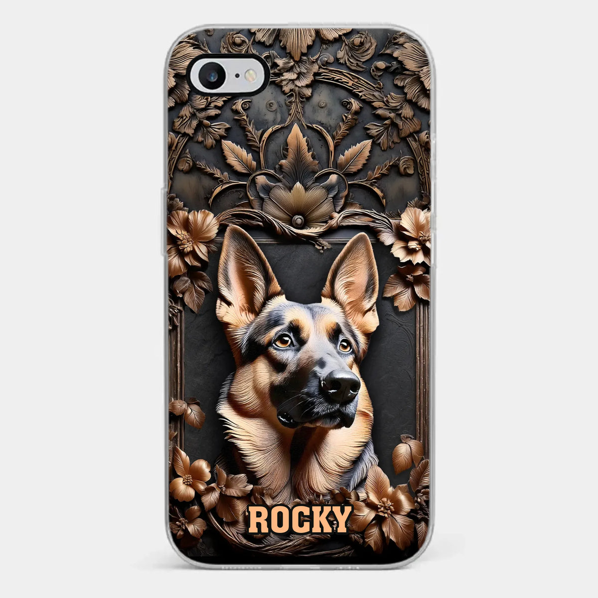 Pet Is Loyal Friend For Life - Dog Personalized Custom 3D Inflated Effect Printed Clear Phone Case - Gift For Pet Owners, Pet Lovers