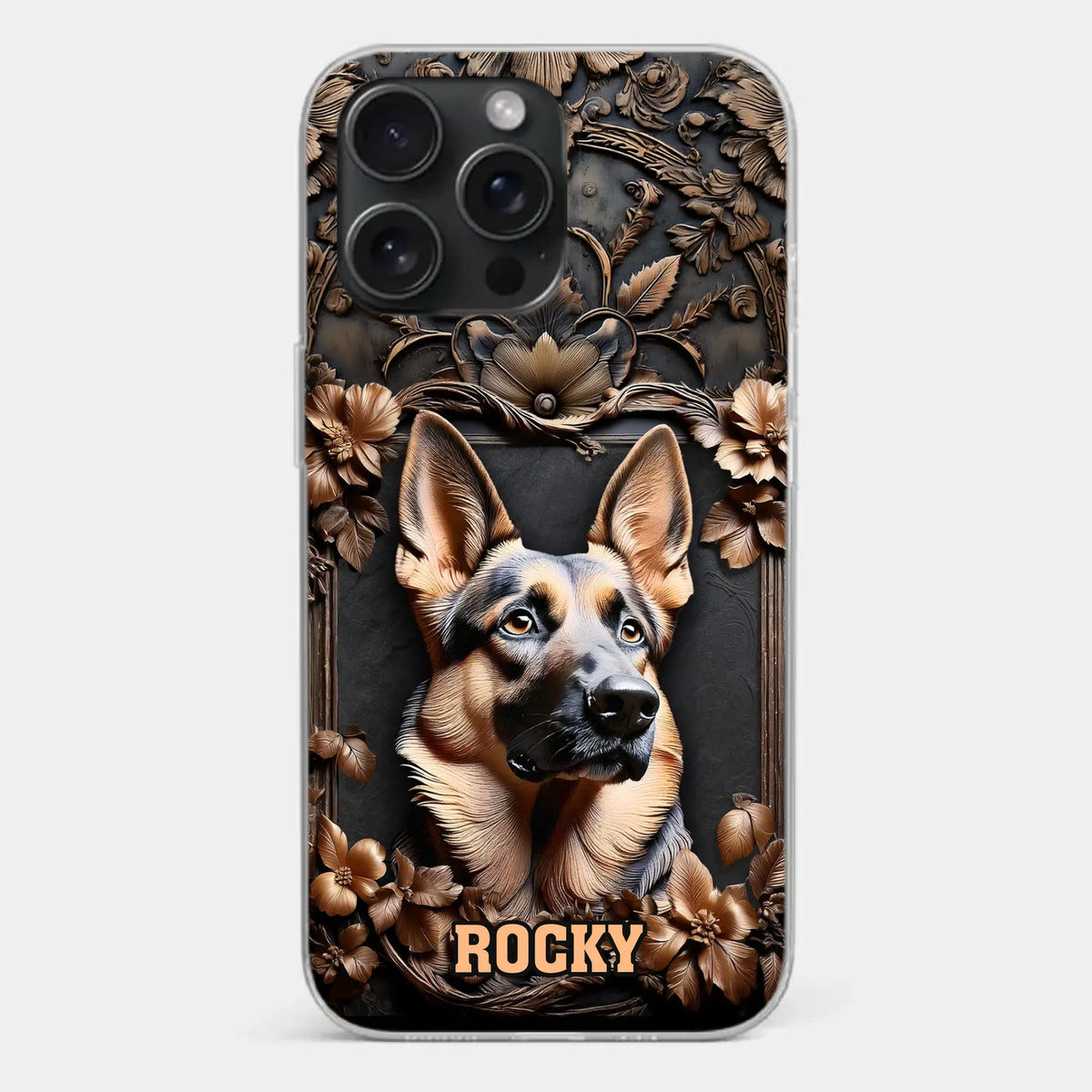 Pet Is Loyal Friend For Life - Dog Personalized Custom 3D Inflated Effect Printed Clear Phone Case - Gift For Pet Owners, Pet Lovers