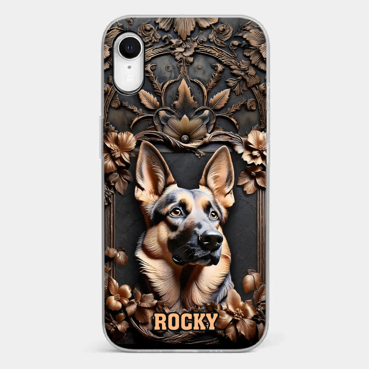Pet Is Loyal Friend For Life - Dog Personalized Custom 3D Inflated Effect Printed Clear Phone Case - Gift For Pet Owners, Pet Lovers
