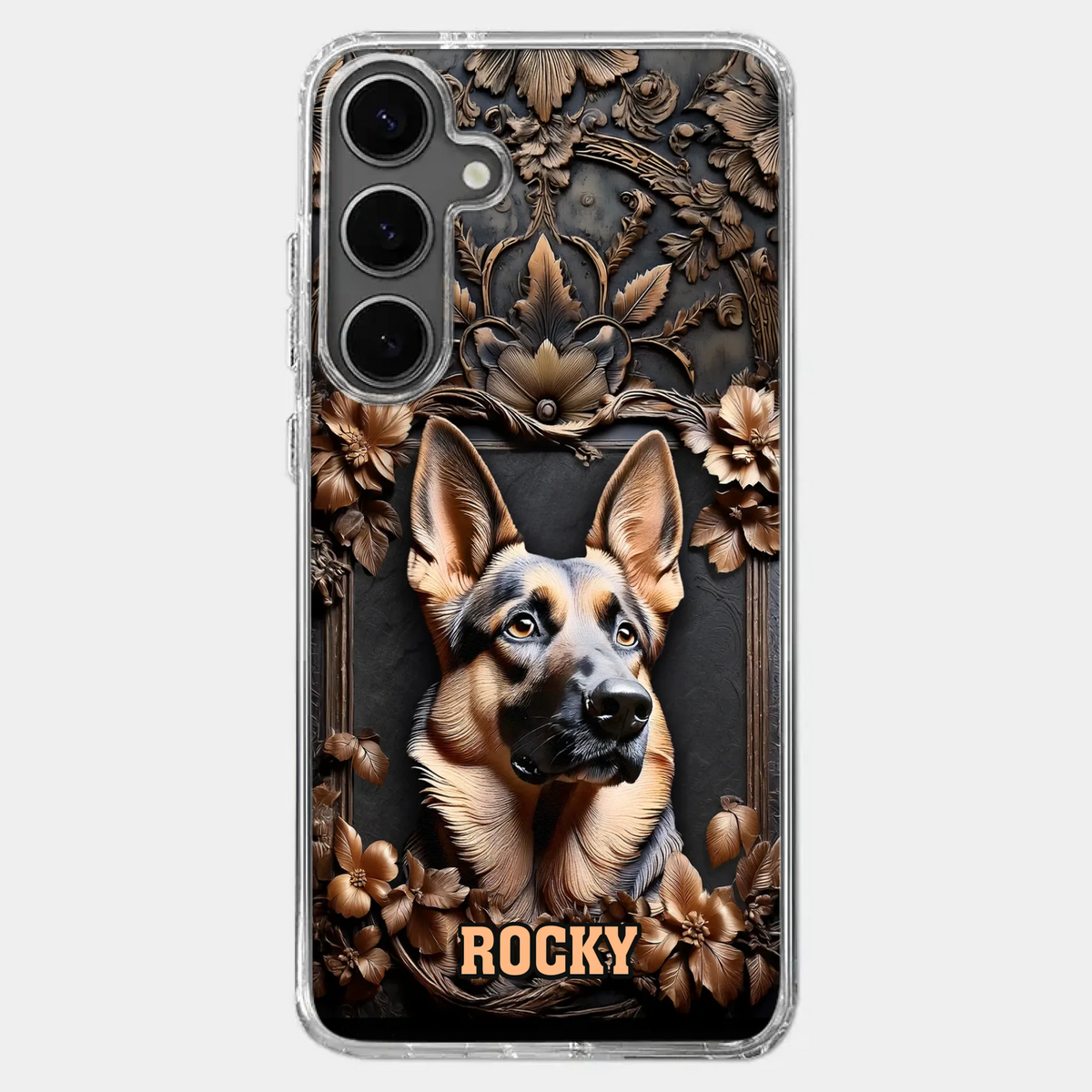 Pet Is Loyal Friend For Life - Dog Personalized Custom 3D Inflated Effect Printed Clear Phone Case - Gift For Pet Owners, Pet Lovers