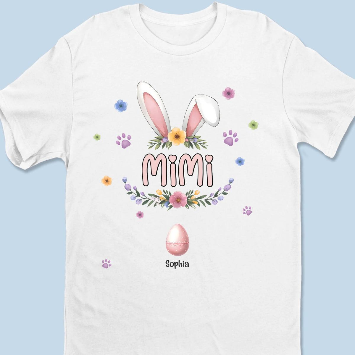 Mimi’s Easter Crew - Family Personalized Custom Unisex T-shirt, Premium T-shirt, Hoodie - Easter Gift For Mom, Grandma