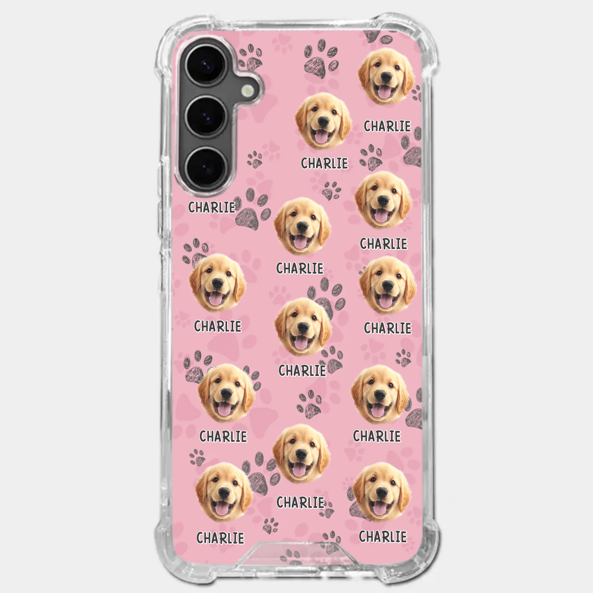 Custom Photo Fluff And Love, That’s All We Need - Dog & Cat Personalized Custom Clear Phone Case - Gift For Pet Owners, Pet Lovers