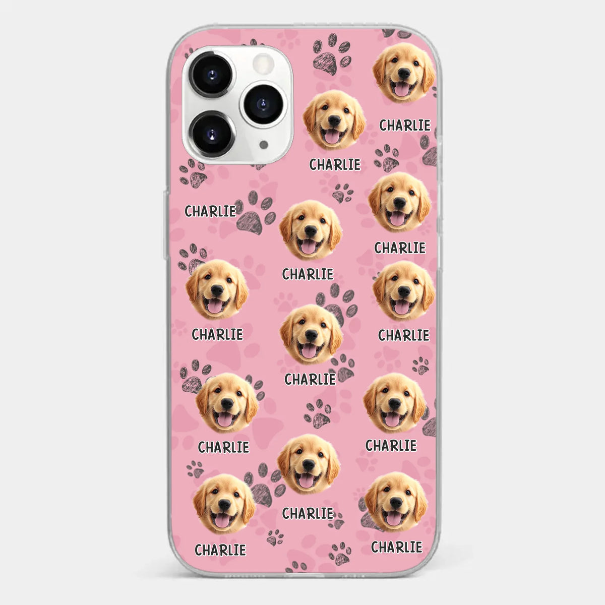 Custom Photo Fluff And Love, That’s All We Need - Dog & Cat Personalized Custom Clear Phone Case - Gift For Pet Owners, Pet Lovers