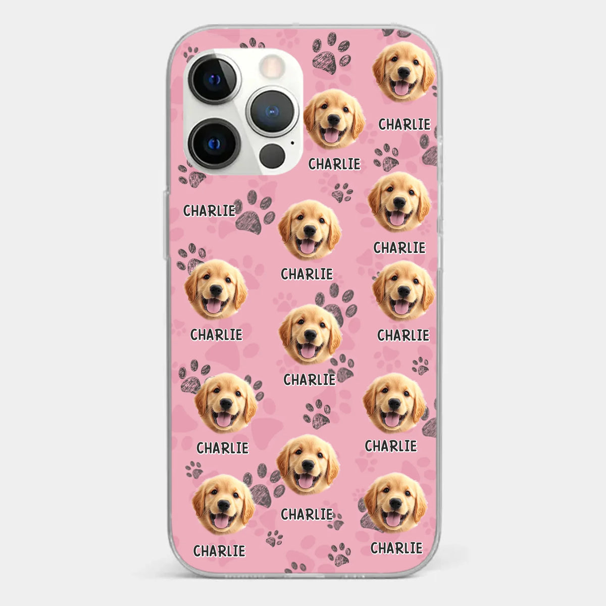 Custom Photo Fluff And Love, That’s All We Need - Dog & Cat Personalized Custom Clear Phone Case - Gift For Pet Owners, Pet Lovers