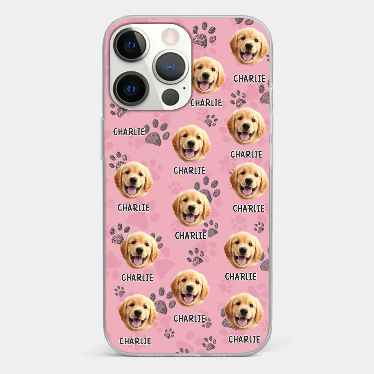 Custom Photo Fluff And Love, That’s All We Need - Dog & Cat Personalized Custom Clear Phone Case - Gift For Pet Owners, Pet Lovers