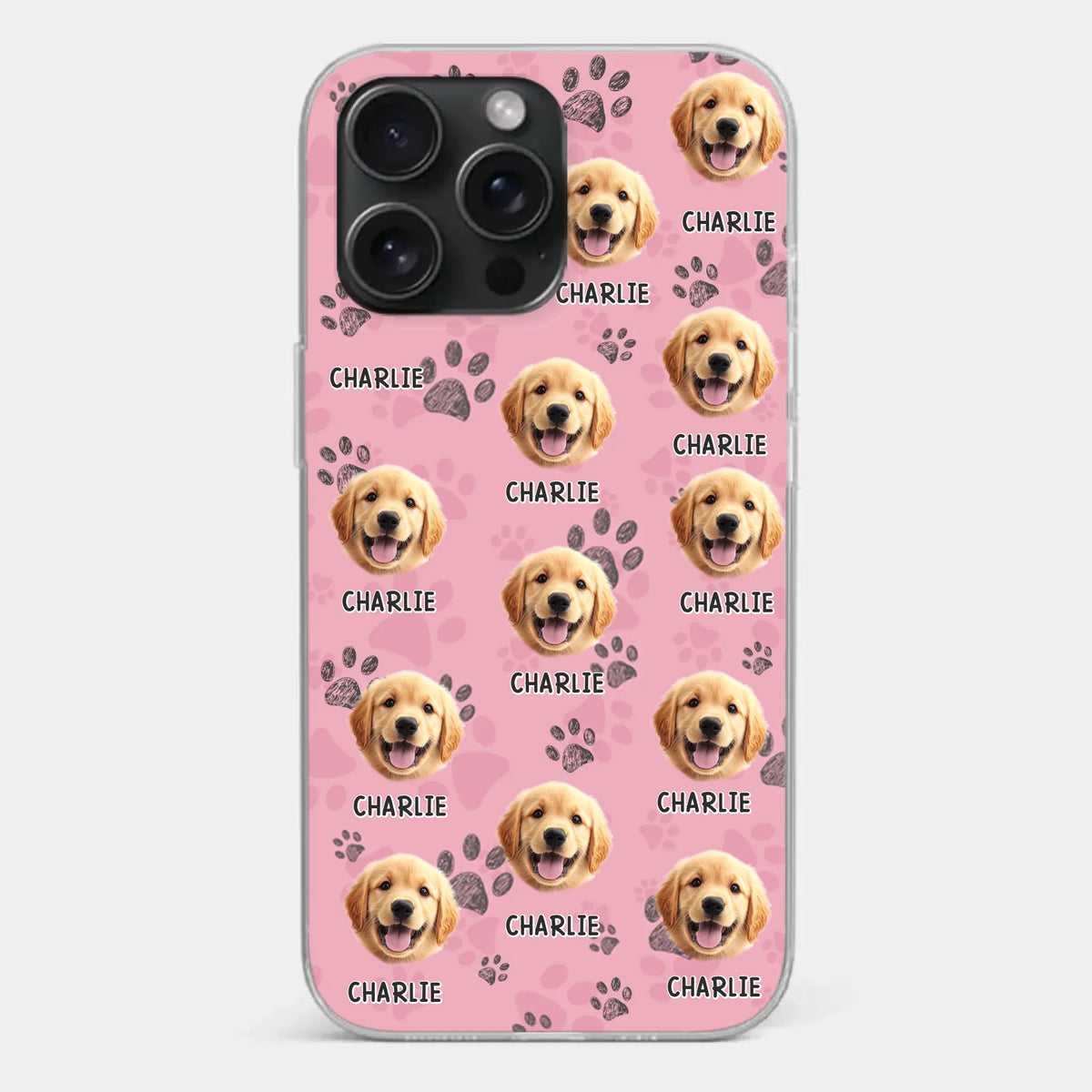 Custom Photo Fluff And Love, That’s All We Need - Dog & Cat Personalized Custom Clear Phone Case - Gift For Pet Owners, Pet Lovers
