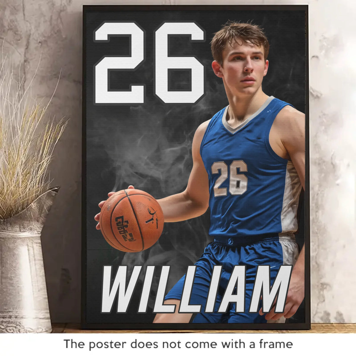 Custom Photo Believe In Your Own Hustle - Personalized Custom Vertical Poster - Gift For Sport Lovers, Sport Players