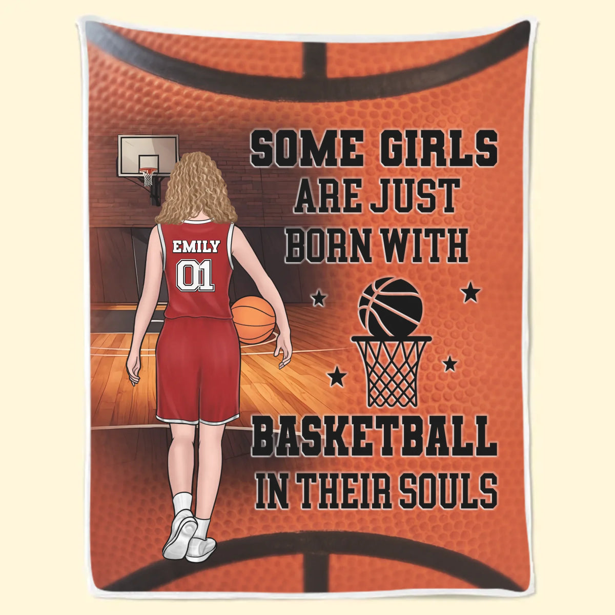 Born To Ball, Built To Win - Personalized Custom Blanket - Gift For Sport Lovers, Sport Players