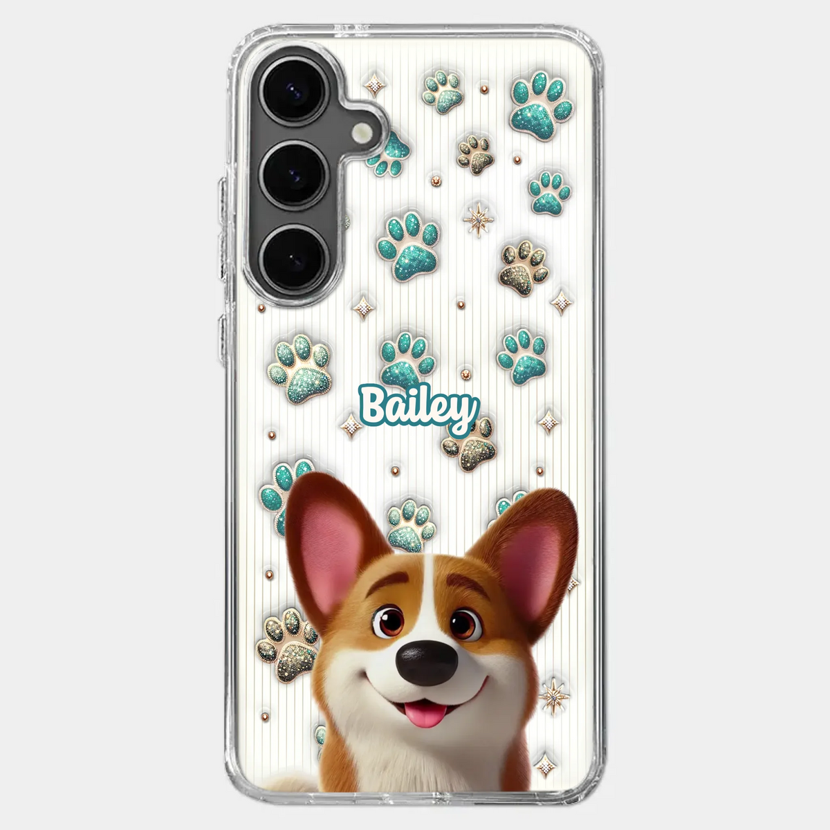 Where There’s A Dog, There’s A Way - Dog Personalized Custom 3D Inflated Effect Printed Clear Phone Case - Gift For Pet Owners, Pet Lover