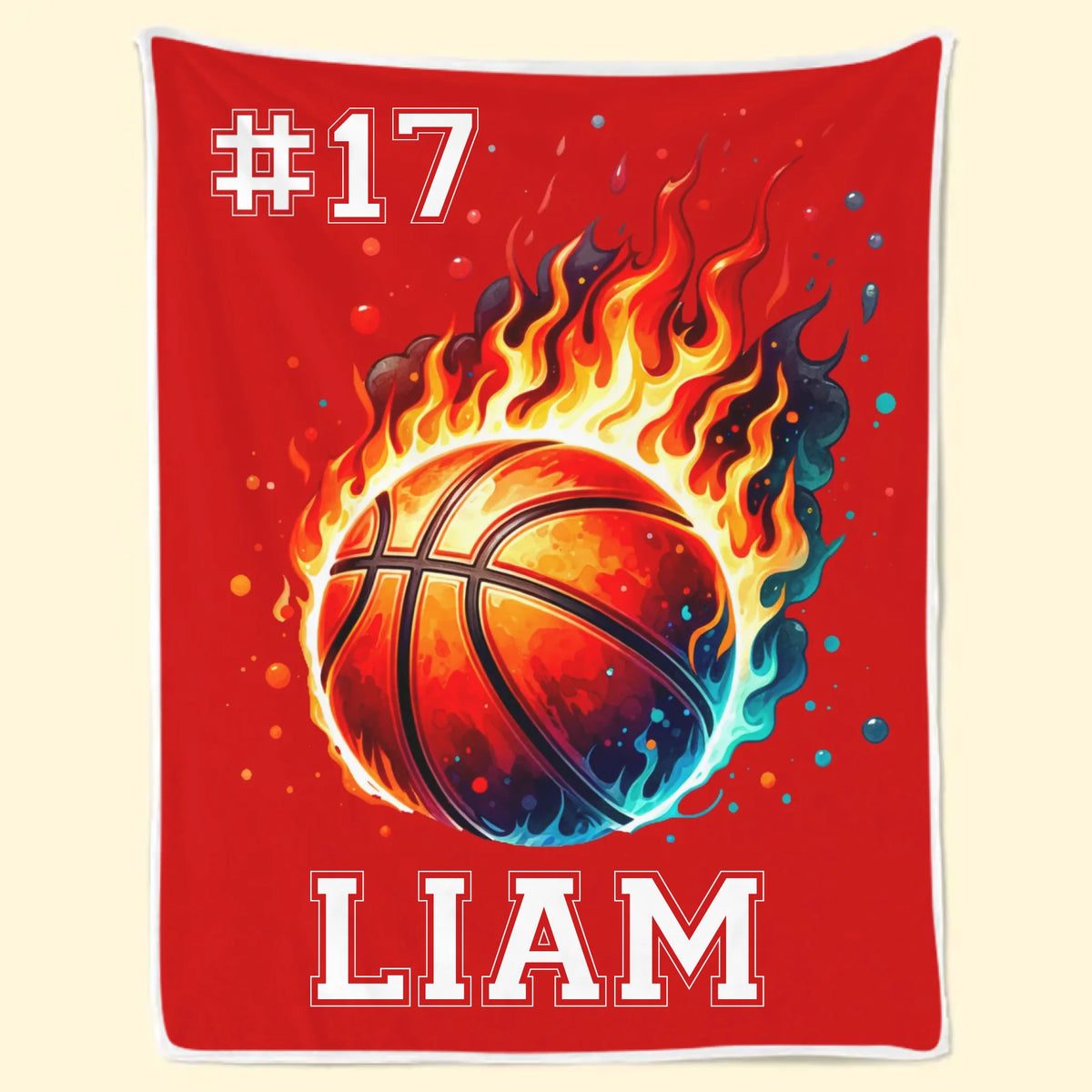 Bring The Heat - Personalized Custom Blanket - Gift For Sport Lovers, Sport Players