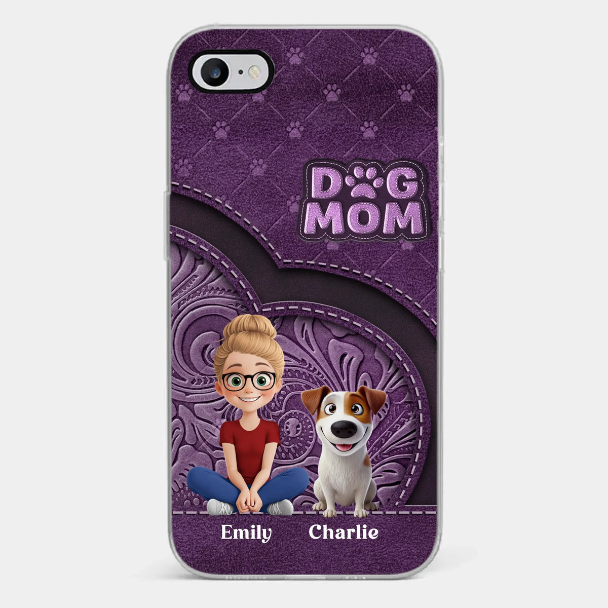 Love, Your Loyal Snack Beggars - Dog Personalized Custom Clear Phone Case - Gift For Pet Owners, Pet Lovers