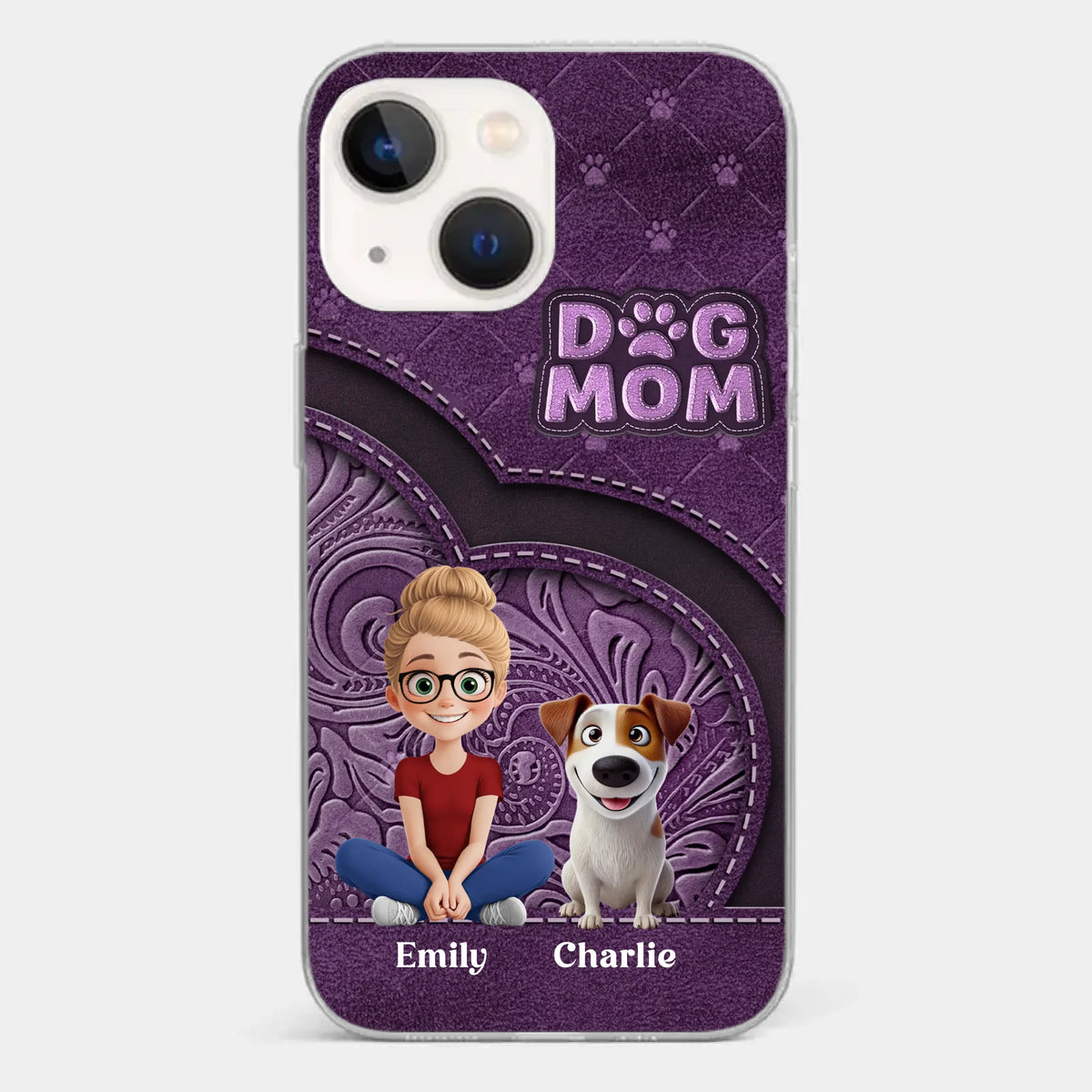 Love, Your Loyal Snack Beggars - Dog Personalized Custom Clear Phone Case - Gift For Pet Owners, Pet Lovers