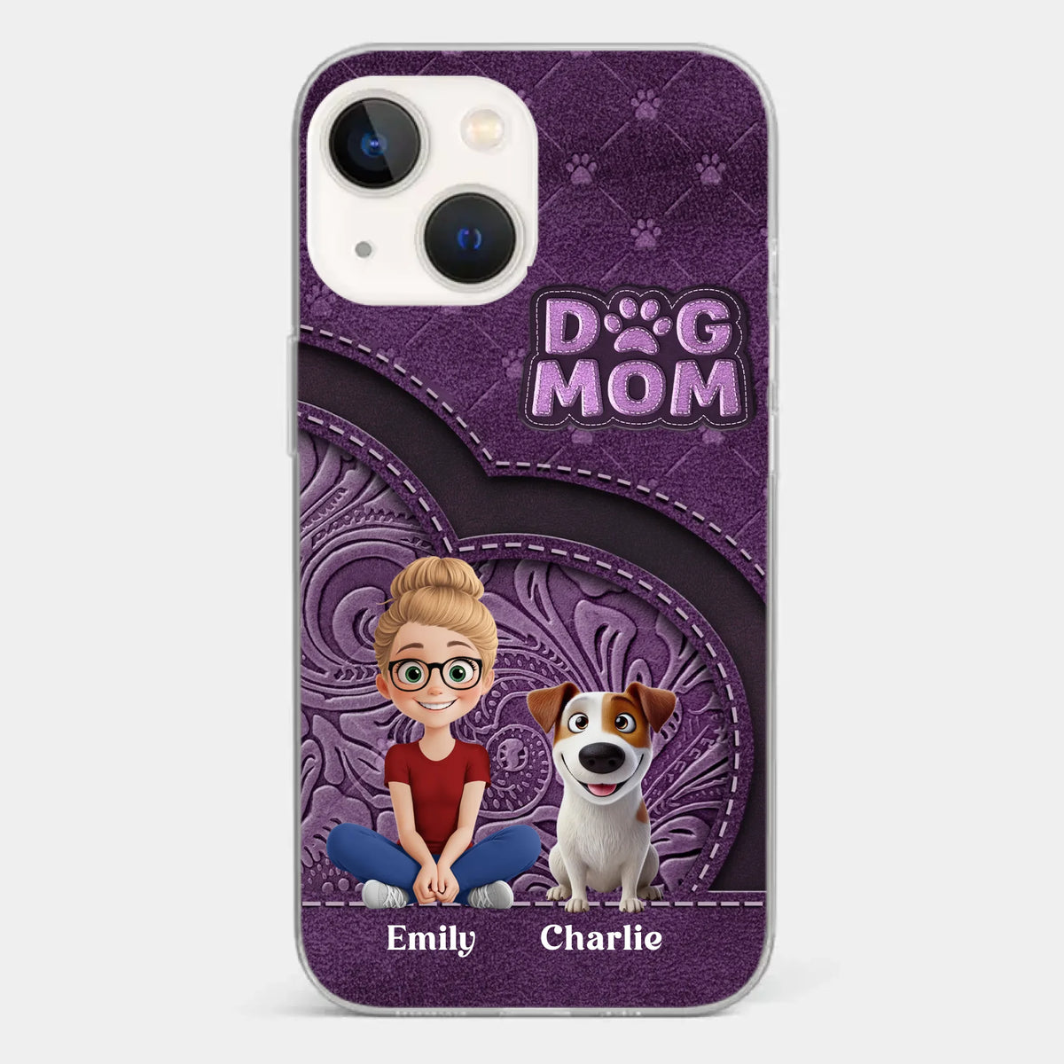 Love, Your Loyal Snack Beggars - Dog Personalized Custom Clear Phone Case - Gift For Pet Owners, Pet Lovers