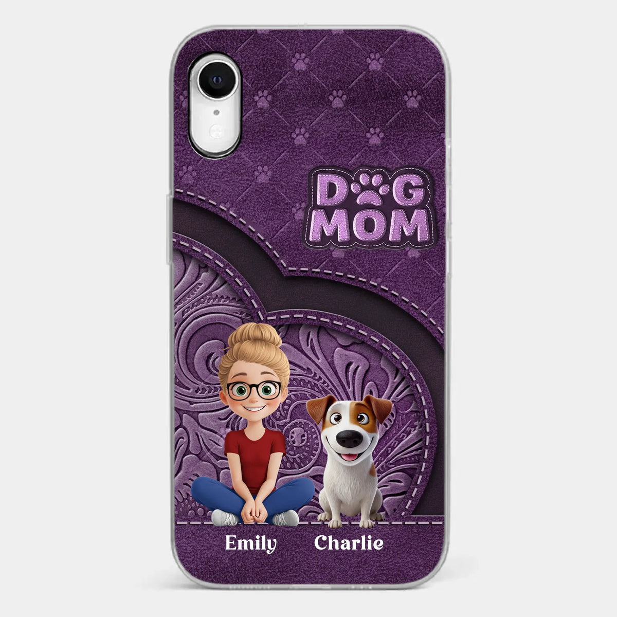 Love, Your Loyal Snack Beggars - Dog Personalized Custom Clear Phone Case - Gift For Pet Owners, Pet Lovers