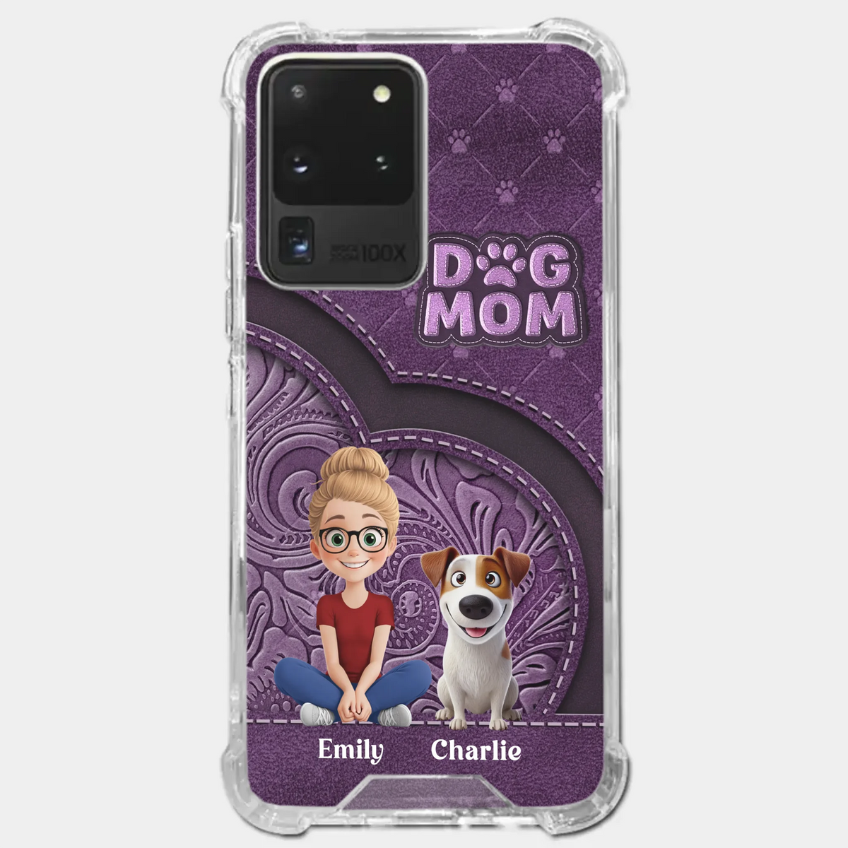 Love, Your Loyal Snack Beggars - Dog Personalized Custom Clear Phone Case - Gift For Pet Owners, Pet Lovers